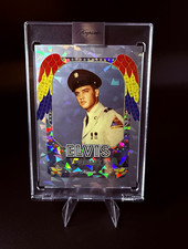 2026 Keepsake Elvis Presley 114/200 Cracked Ice Refractor picture