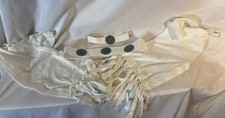 4 Pc native American ceremonial dance turquoise beaded shoe cover headband Belt. picture