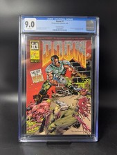 Doom #1 CGC 9.0 1996 Rare ID SOFTWARE KEY 🔑 Knee Deep Convention Anthology picture
