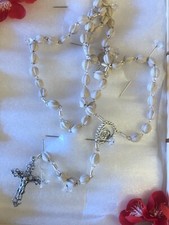 Saint Clare of Montefalco Rosary, New from Italy #MD-105 picture