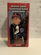 Andruw Jones Bobblehead Atlanta Braves Spiderman Catch MLB Baseball UNOPENED picture