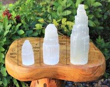Selenite Crystal Towers 2.5, 4, 6 or 8