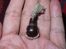 Nepal Tibet Buddhist Three-Holes Jin Gang Bodhi Mala Prayer Guru Bead (p1) picture