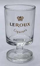 Vintage Leroux Liqueur Footed Shot Glass picture