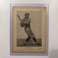 1922 George Sisler Batting Champion Picture St. Louis Browns Baseball Antique picture