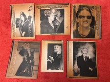 MADONNA six original Associated Press wire photos Japan + Ivy Restaurant picture