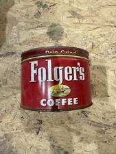 Folger’s Coffee Vintage Tin Can picture