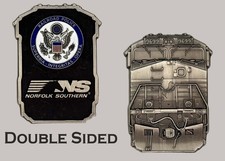 Norfolk Southern Railroad Police Train Challenge Coin  J#37 picture