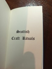 1954 Scottish Craft Rituals   Freemasonry masonic/690 picture