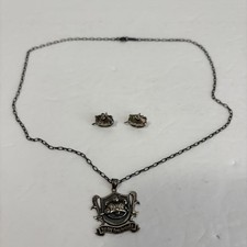Happy Tree Friends HTF Sterling Silver 925 Necklace and Earrings Nutty picture