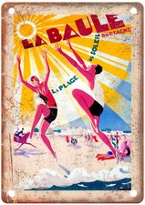 Vintage La Baule Travel Poster Retro Look Sign T1001 picture