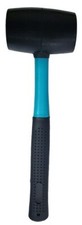 16 oz Rubber Mallet High Strength Fiberglass Handle Double-Sided Non Slip Handle picture
