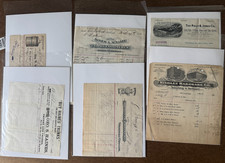 Vintage Lot (33) Pittsburgh PA Billheads Various ****Reserved Listing  PGA**** picture