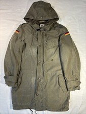 Vintage 1988 German Army Field Jacket With Lining Olive Green Large picture