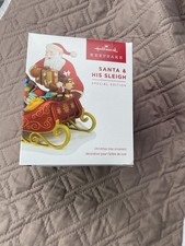 SIGNED Hallmark SANTA AND HIS SLEIGH Special Event Edition 2026 Johnson/Visker picture