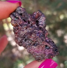 Metallic Iridescent Rainbow Goethite Metallic Classic Spanish Locality 4.9 Cm's picture