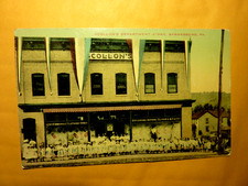 RARE- SCOLLONS-STORE-BARNESBORO..PA- POSTCARD-1907 picture