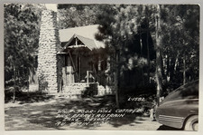 RPPC Whip-Poor-Will Cottage, Dick Perry's Au Train Resort, Michigan MI Postcard picture