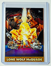 Lone Wolf Mcquade Limited Edition Artist Signed 