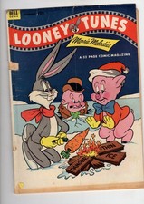 Looney Tunes and Merrie Melodies #134 (Dell Comics December 1952) Comic Poor picture