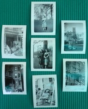 1940's Vintage Lot 7 Chicago People Campus Rockefeller Memorial Chapel Photo picture