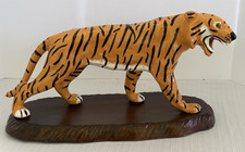 Large 1970s EUR-O-CON Ceramic Bengal Tiger Sculpture-Hand Painted-18.5” Long-EC picture