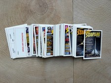1993 STARLOG MAGAZINES COVERS TRADING CARD FULL BASE SET 100 + 4 Promo Checklist picture