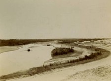Creek On North Side Of Beira Portuguese East Africa 1897 OLD PHOTO picture