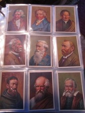 1938 Gutermann famous men through the ages collectible cards select one picture