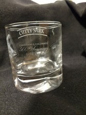 Cutty Sark Columbus 500th Anniversary Dimpled Glasses - Set of 4 - 1492-1992 picture