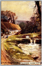 Calbourne Village England 1905 Tucks Tennyson's Country Postcard picture