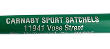 Vintage - Carnaby Sport Satchels Hollywood California Advertisement Pen - B11M picture