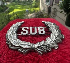 Vintage Antique Obsolete U.S. Post Office Substitute SUB Letter Carrier Badge  picture