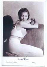 Irene Ware Swiftsure 2000 Film Stars Postcard Actress Pin Up picture