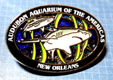 RARE BEAUTIFUL AUDUBON AQUARIUM OF AMERICAS PIN NEW ORLEANS 