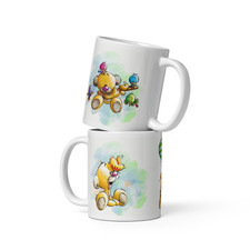Pimboli Diddlina Diddl Bear Ceramic Coffee Mug 11oz Birthday Nostalgia Gift Xmas picture