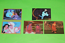1995 ALADDIN SPECTRA-ETCH INSERT 3 CARD SET S1 S2 S3 GENIE DISNEY W 2 PROMO SET picture