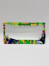 Cyberpunk Edgerunners License Plate Frame with Rebecca and Lucy picture