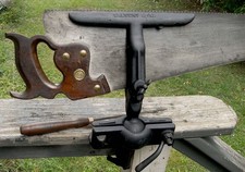 VINTAGE SARGENT no 105 SAW SHARPENING VICE- RESTORED AND IN EXCELLENT CONDITION picture
