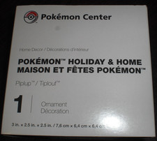 POKEMON CENTER PIPLUP HOLIDAY & HOME ORNAMENT #1 PIPLUP NIB & LIMITED EDITION picture