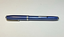 Vintage Esterbrook 9550 Pearly Blue Celluloid Fountain Pen USA picture