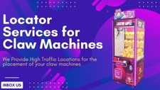 Locator Services for Claw Crane Machine Candy Toy Grabber Catcher Carnival USA picture