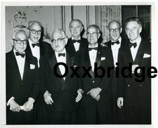 NOBEL PRIZE 7 WINNERS PHOTO 1961 Tatum Walter Brattain Shockley Waksman Lippman picture