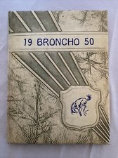 1950 GRADY HIGH SCHOOL YEARBOOK GRADY, NEW MEXICO  BRONCHO picture