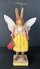 Vintage Debbee Thibault Angel Bunny Rabbit Figure Ltd Ed #61/500 LTD picture