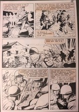 Charlton Artist Fightin' Army #127 Story Page 3 Original Art (Charlton, 1976) picture