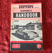 AUTOMOBILIA/FERRARI OWNER HANDBOOK/TANNER/LUSSO/275 GTB/TESTA ROSSA/ENZO/MCQUEEN picture