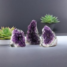 Amethyst Druze Amethyst Crystal Cluster Cut Base Natural Amethyst Goede Specimen picture