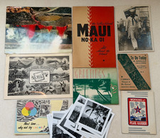 WWII Hawaii Military Lot Pearl Harbor Base Stationery 1965 Photos Maps Waikiki++ picture