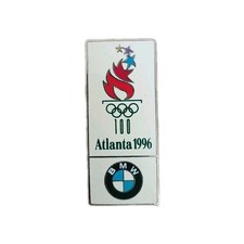 1996 ATLANTA OLYMPIC GAMES PIN BADGE/ BMW / SPONSOR/BAVARIAN MOTOR WORKS picture